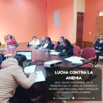 EN EL SALON CONSISTORIAL DE LA MUNICIPALIDAD DE LAMPA SE DESARROLLA REUNION MULTISECTORIAL PARA FORTALECER LA LUCHA CONTRA LA ANEMIA.